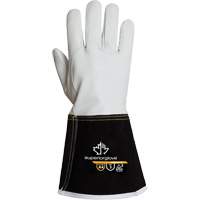 Endura&reg; 399GKGL5 Welding Gloves, Grain Goatskin, Size Medium Haskins Industrial Inc.