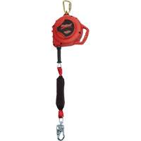 Rebel Self-Retracting Lifeline, 33', Galvanized Steel, Swivel Haskins Industrial Inc.