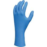 Lightweight Gloves, 7/Small, Nitrile, 9-mil, Powder-Free, Blue Haskins Industrial Inc.