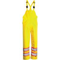 Salopette Open Road, Polyester, Petit, Jaune lime haute visibilit&eacute; Haskins Industrial Inc.