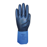 Summitech Full-Dipped Chemical Resistant Gloves, Size Small/7, 11.8" L, Chloroprene, Poly-Cotton Inner Lining, 59-mil Haskins Industrial Inc.