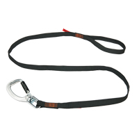 Squids&reg; 3129 Double-Locking Tool Lanyard with Swivel, Fixed Length, Carabiner/Loop Haskins Industrial Inc.