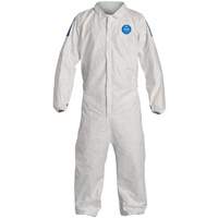 Coveralls, Medium, White, Tyvek&reg; 400 D Haskins Industrial Inc.