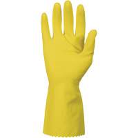 ChemStop Gloves, Size Small/7, 12" L, Latex, Flock-Lined Inner Lining, 12-mil Haskins Industrial Inc.
