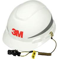 Hard Hat Tether, Coil, Clip/Loop Haskins Industrial Inc.