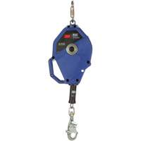 Cordage de s&eacute;curit&eacute; autor&eacute;tractable avec verrouillage intelligent, 50', Acier inoxydable, Pivotant Haskins Industrial Inc.
