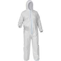 Combinaison protectrice, Moyen, Blanc, Microporeux Haskins Industrial Inc.