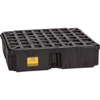 Modular Spill Platform, 15 US gal. Spill Capacity, 26" x 26.25" x 6.5" Haskins Industrial Inc.