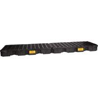 Modular Spill Platform, 60.5 US gal. Spill Capacity, 26.5" x 103.5" x 6.5" Haskins Industrial Inc.