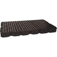 Modular Spill Platform, 88 US gal. Spill Capacity, 51.5" x 78.25" x 6.5" Haskins Industrial Inc.