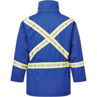 UltraSoft&reg; 9 oz.  Insulated Parka, X-Small, Royal Blue Haskins Industrial Inc.