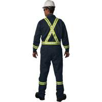 Combinaison non doubl&eacute;e Westex UltraSoft, Taille Grand (grande taille), Bleu marine, 12,4 cal/cm2 Haskins Industrial Inc.