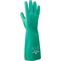 Gants r&eacute;sistants aux produits chimiques s&eacute;rie 747, Taille Grand/9, 18" lo, Nitrile, 22,04 mils Haskins Industrial Inc.