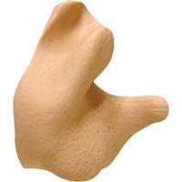 Custom Molded Earplugs, Uncorded, Pair - Retail Box, 26 dB NRR, One-Size Haskins Industrial Inc.