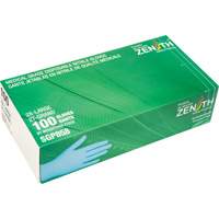 Puncture-Resistant Medical-Grade Disposable Gloves, 2X-Large, Nitrile, 3.5-mil, Powder-Free, Blue, Class 2 Haskins Industrial Inc.
