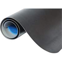 WD Elegance Anti-Microbial Mats, Smooth, 2' x 3' x 9/16", Black, Vinyl Haskins Industrial Inc.