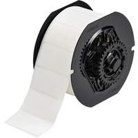 B33 Series Printer Labels, Paper, 2" L x 1" H, White Haskins Industrial Inc.