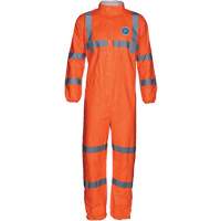 Combinaison haute visibilit&eacute; avec collet, Petit, Orange, Tyvek 500 Haskins Industrial Inc.