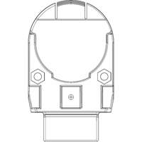 Adaptateur de casque de s&eacute;curit&eacute; pour serre-t&ecirc;tes VeriShield de Howard Leight Haskins Industrial Inc.