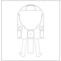 Adaptateur de casque de s&eacute;curit&eacute; pour serre-t&ecirc;tes VeriShield de Howard Leight Haskins Industrial Inc.