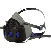 Respirateur r&eacute;utilisable &agrave; demi-masque s&eacute;rie HF-800 Secure Click, Silicone, Grand Haskins Industrial Inc.