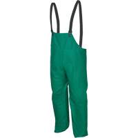 Dominator Limited Flammability Rain Pants, Large, Polyester/PVC, Green Haskins Industrial Inc.
