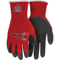 Gants enduits Flex Ninja, Grand, R&ecirc;vetement Latex de caoutchouc, Calibre 15, Enveloppe en Nylon Haskins Industrial Inc.