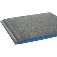 Wear-Bond Comfort-King Ergonomic Mats, Pebbled, 2' x 3' x 9/16", Grey, Vinyl Foam Haskins Industrial Inc.