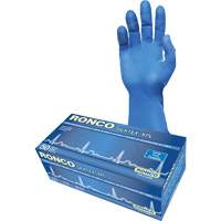 SilkTex XPL Extra-Long Examination Glove, Small, Latex, 13-mil, Powder-Free, Blue, Class 2 Haskins Industrial Inc.