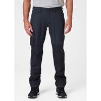 Oxford Service Pants, Poly-Cotton, Navy Blue, Size 30, 30 Inseam Haskins Industrial Inc.