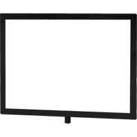 Heavy-Duty Horizontal Sign Holder for Classic Posts, Black Haskins Industrial Inc.