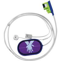 Fils coupl&eacute;s d'&eacute;l&eacute;ctrodes de formation RCR Uni-Padz, Zoll AED 3 Pour, Non m&eacute;dical Haskins Industrial Inc.