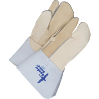 Gants &agrave; trois doigts en cuir, Cuir fleur de vache, Taille 9 Haskins Industrial Inc.