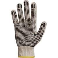 Gant en tricot avec pois de PVC Sure Grip, Poly/coton, Un c&ocirc;t&eacute;, Calibre 7, T-petit Haskins Industrial Inc.
