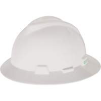 V-Gard&reg; Slotted Full-Brim Hardhat, Pinlock Suspension, Non-Vented Haskins Industrial Inc.