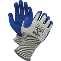 PrimaCut Cut Resistant Gloves, Size 8, 13 Gauge, Nitrile Coated, HPPE Shell, ANSI/ISEA 105 Level 4/EN 388 Level 5 Haskins Industrial Inc.
