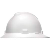 Casque de s&eacute;curit&eacute; &agrave; bordure compl&egrave;te Hydro Dip V-Gard, R&eacute;pond aux normes CSA type 1, Suspension Rochet, Non ventil&eacute; Haskins Industrial Inc.