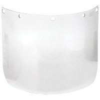 Dynamic Formed Faceshield, Copolyester/PETG, Clear Tint Haskins Industrial Inc.