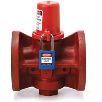 Drinking Fountain Safety Cover & Plug Valve Lockout, Valve/Water Tap Kit Haskins Industrial Inc.