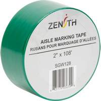 Ruban pour marquage d'all&eacute;es, 2" x 108', PVC, Vert Haskins Industrial Inc.