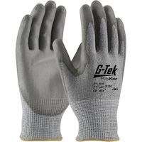 Gants r&eacute;sistants aux coupures G-Tek PolyKor, Petit, Calibre 13, Rev&ecirc;tement Polyur&eacute;thane, ASTM ANSI niveau A4/EN 388 niveau 5/EN 388 niveau D Haskins Industrial Inc.