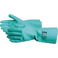 Chemstop Chemical Resistant Gloves, Size 7, 12" L, Nitrile, Flock-Lined Inner Lining, 15-mil Haskins Industrial Inc.