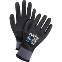 Gants enduits ZX-30° de premi&egrave;re qualit&eacute;, Grand, R&ecirc;vetement Mousse de PVC, Calibre 15, Enveloppe en Nylon Haskins Industrial Inc.