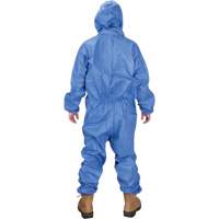 Hooded Coveralls, 4X-Large, Blue, SMS Haskins Industrial Inc.