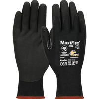 Gants compatibles avec les &eacute;crans tactiles ATG MaxiFlex Cut, T-petit, Calibre 15, Rev&ecirc;tement Mousse de nitrile, ASTM ANSI niveau A4/EN 388 niveau 3/EN 388 niveau D Haskins Industrial Inc.