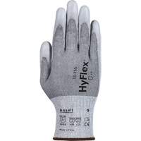 HyFlex&reg; 11-755 Cut Resistant Gloves, Size 6, 18 Gauge, Polyurethane Coated, Polyester/HPPE/Tungsten/Spandex Shell, ASTM ANSI Level A5/EN 388 Level E Haskins Industrial Inc.