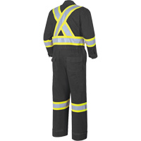7702BK FR-Tech&reg; 88/12 FR Arc Rated Coveralls, Size 36, Black, 9.7 cal/cm² Haskins Industrial Inc.