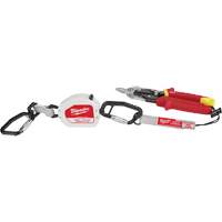 Quick-Connect Tool Lanyard, Retractable, Dual Carabiner Haskins Industrial Inc.