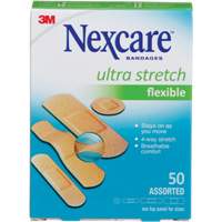 Nexcare Ultra Stretch Bandages, Assorted, Plastic, Non-Sterile Haskins Industrial Inc.