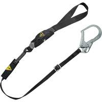 V-Series Utility Energy Absorbing Lanyard, 6', Rebar Hook Center, Snap Hook Leg Ends, Nylon Haskins Industrial Inc.
